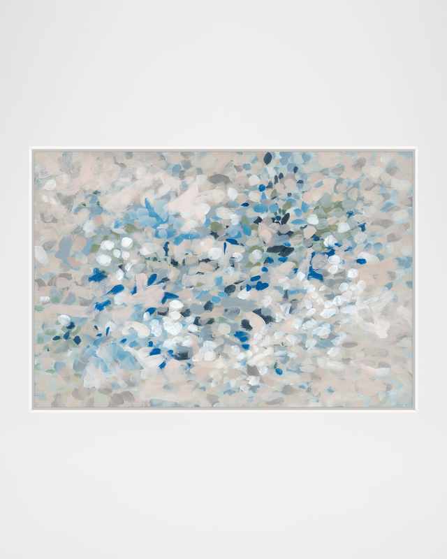 "Blue Essence" Framed Giclee by Ryan Brown, 41.25" x 28.25"